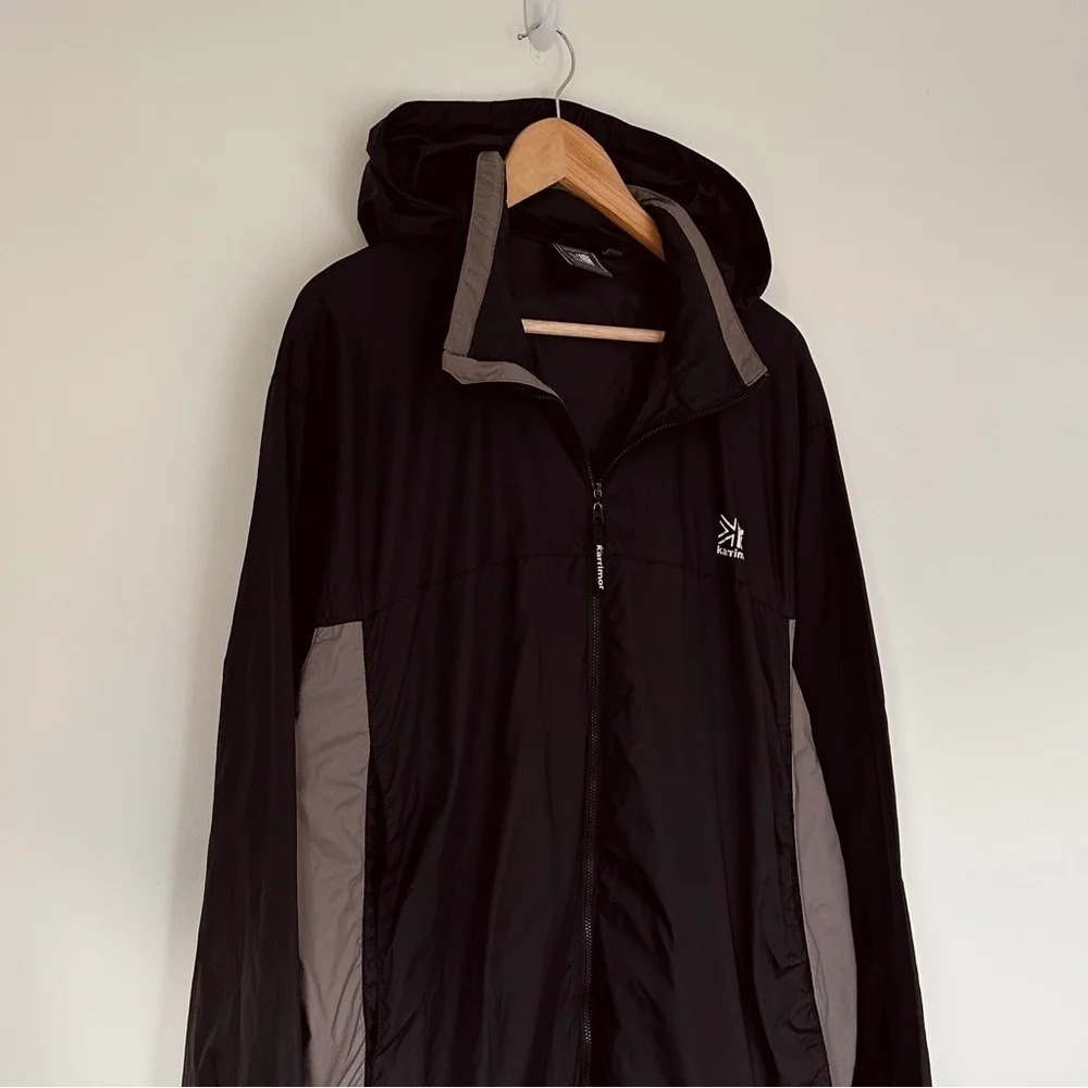 Vintage Karrimor Rain Jacket - black/grey - Size XL - Picture 3 of 9